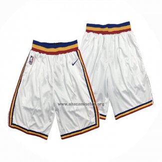 Pantalone Golden State Warriors Hardwood Classics 2019-20 Blanco