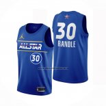Camiseta All Star 2021 New York Knicks Julius Randle NO 30 Azul