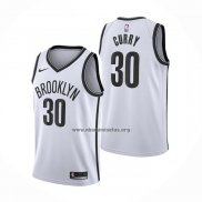 Camiseta Brooklyn Nets Seth Curry NO 30 Association 2020 Blanco