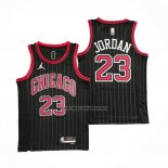 Camiseta Chicago Bulls Michael Jordan NO 23 Statement 2020-21 Negro