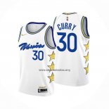 Camiseta Golden State Warriors Stephen Curry NO 30 Champs Whitestars 2022-23 Blanco