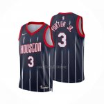 Camiseta Houston Rockets Kevin Porter JR. NO 3 Ciudad 2022-23 Negro