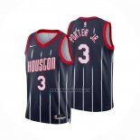 Camiseta Houston Rockets Kevin Porter JR. NO 3 Ciudad 2022-23 Negro