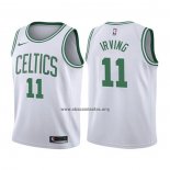 Camiseta Nino Boston Celtics Kyrie Irving NO 11 Association 2017-18 Blanco