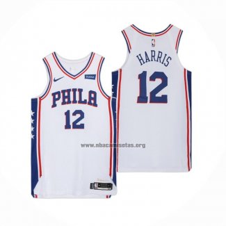 Camiseta Philadelphia 76ers Tobias Harris NO 12 Association Blanco