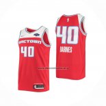 Camiseta Sacramento Kings Harrison Barnes NO 40 Ciudad 2019-20 Rojo