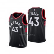 Camiseta Toronto Raptors Pascal Siakam NO 43 Statement 2018 Negro