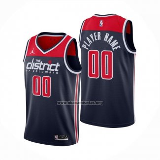 Camiseta Washington Wizards Personalizada Statement Azul