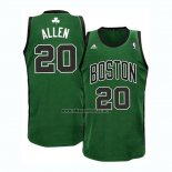 Camisetas Boston Celtics Ray Allen NO 20 Verde1