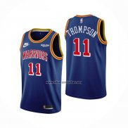 Camiseta Golden State Warriors Klay Thompson NO 11 75th Anniversary Azul