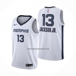 Camiseta Memphis Grizzlies Jaren Jackson Jr. NO 13 Association 2019-20 Blanco