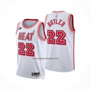 Camiseta Miami Heat Jimmy Butler NO 22 Classic 2022-23 Blanco