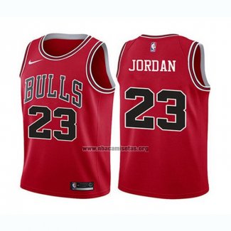 Camiseta Nino Chicago Bulls Michael Jordan NO 23 2017-18 Rojo