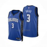 Camiseta Orlando Magic Chuma Okeke NO 3 Statement 2022-23 Azul