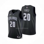 Camiseta Orlando Magic Markelle Fultz NO 20 Ciudad 2022-23 Negro