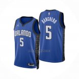 Camiseta Orlando Magic Paolo Banchero NO 5 Statement 2022-23 Azul