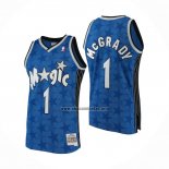 Camiseta Orlando Magic Tracy McGrady NO 1 Mitchell & Ness 2000-01 Azul