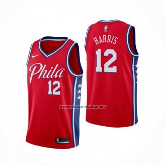 Camiseta Philadelphia 76ers Tobias Harris NO 12 Statement 2020 Rojo