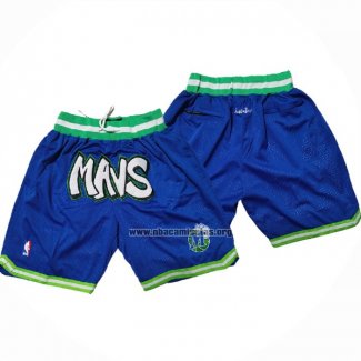 Pantalone Dallas Mavericks Just Don Azul