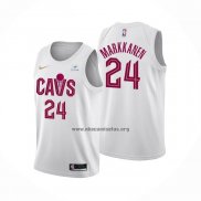 Camiseta Cleveland Cavaliers Lauri Markkanen NO 24 Association 2022-23 Blanco