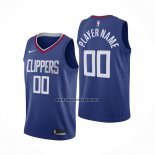 Camiseta Los Angeles Clippers Personalizada Icon 2020-21 Azul