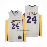 Camiseta Los Angeles Lakers Kobe Bryant NO 24 Hardwood Classics 2008-2009 Blanco