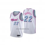 Camiseta Miami Heat Jimmy Butler NO 22 Ciudad 2019 Blanco