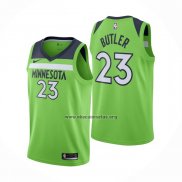 Camiseta Minnesota Timberwolves Jimmy Butler NO 23 Statement Verde