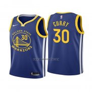 Camiseta Nino Golden State Warriors Stephen Curry NO 30 Icon 2019-20 Azul