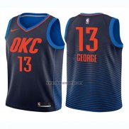 Camiseta Nino Oklahoma City Thunder Paul George NO 13 Statement 2017-18 Azul