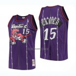 Camiseta Nino Toronto Raptors Vince Carter NO 15 Mitchell & Ness Violeta
