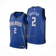 Camiseta Orlando Magic Caleb Houstan NO 2 Statement 2022-23 Azul