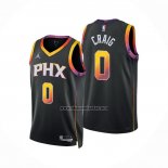 Camiseta Phoenix Suns Torrey Craig NO 0 Statement 2022-23 Negro