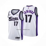 Camiseta Sacramento Kings Kessler Edwards NO 17 Association 2023-24 Blanco