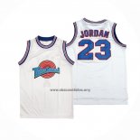 Camiseta Tune Squad Michael Jordan NO 23 Blanco