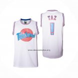 Camiseta Tune Squad Taz Blanco