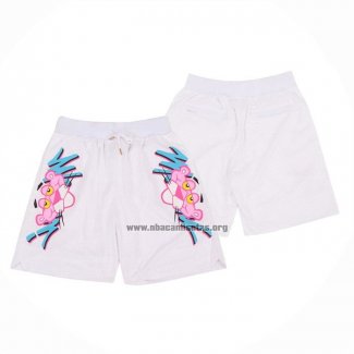 Pantalone Miami Heat Pink Panther Blanco