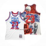 Camiseta All Star 1991 Michael Jordan NO 23 Blanco