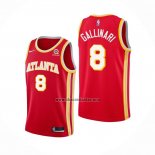 Camiseta Atlanta Hawks Danilo Gallinari NO 8 Icon 2020-21 Rojo