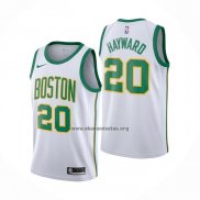 Camiseta Boston Celtics Gordon Hayward NO 20 Ciudad Blanco