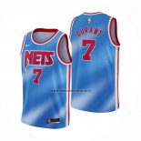Camiseta Brooklyn Nets Kevin Durant NO 7 Classic 2020-21 Azul