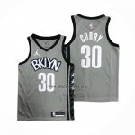 Camiseta Brooklyn Nets Seth Curry NO 30 Statement 2020 Gris