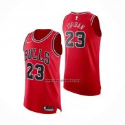 Camiseta Chicago Bulls Michael Jordan NO 23 Icon Autentico Rojo