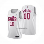 Camiseta Cleveland Cavaliers Darius Garland NO 10 Association 2022-23 Blanco