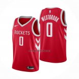 Camiseta Houston Rockets Russell Westbrook NO 0 Icon 2018-19 Rojo