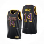 Camiseta Los Angeles Lakers Marc Gasol NO 14 Earned 2020-21 Negro
