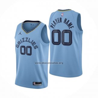 Camiseta Memphis Grizzlies Personalizada Statement Azul