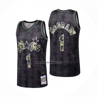 Camiseta Orlando Magic Tracy McGrady NO 1 Retro Negro