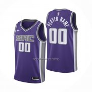Camiseta Sacramento Kings Personalizada Icon 2020-21 Violeta
