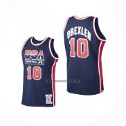 Camiseta USA 1992 Clyde Drexler NO 10 Negro